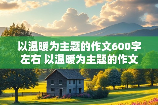 以温暖为主题的作文600字左右 以温暖为主题的作文600字左右六年级