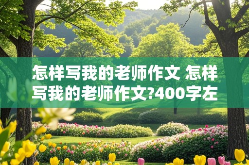 怎样写我的老师作文 怎样写我的老师作文?400字左右