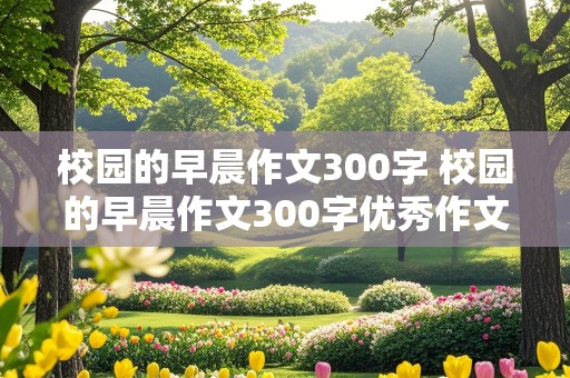 校园的早晨作文300字 校园的早晨作文300字优秀作文