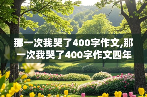 那一次我哭了400字作文,那一次我哭了400字作文四年级