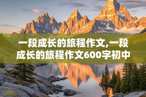 一段成长的旅程作文,一段成长的旅程作文600字初中