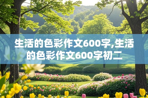 生活的色彩作文600字,生活的色彩作文600字初二