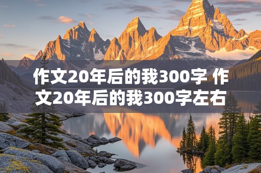 作文20年后的我300字 作文20年后的我300字左右