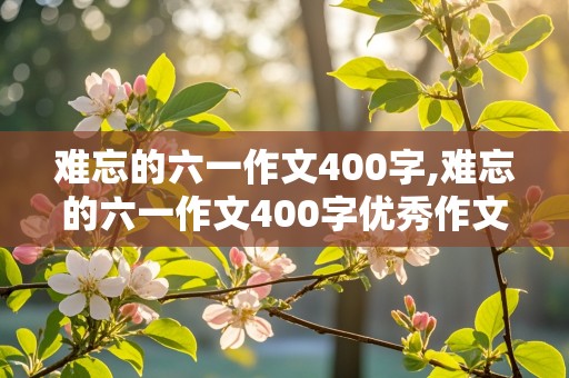 难忘的六一作文400字,难忘的六一作文400字优秀作文