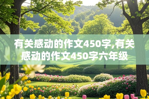 有关感动的作文450字,有关感动的作文450字六年级