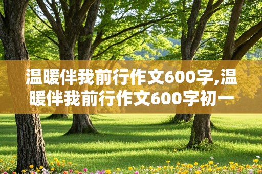 温暖伴我前行作文600字,温暖伴我前行作文600字初一