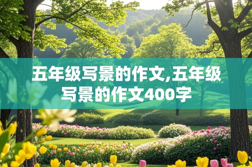 五年级写景的作文,五年级写景的作文400字