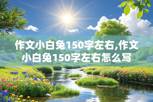 作文小白兔150字左右,作文小白兔150字左右怎么写