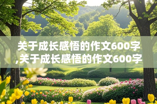 关于成长感悟的作文600字,关于成长感悟的作文600字左右