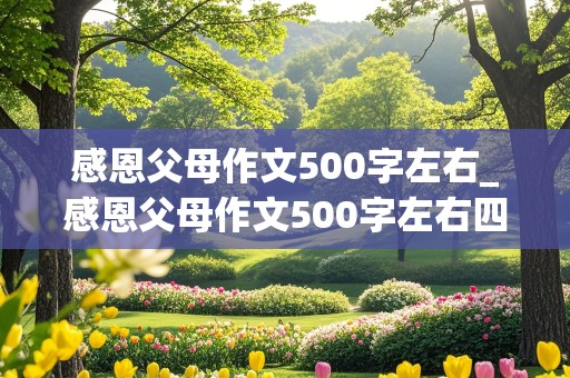 感恩父母作文500字左右_感恩父母作文500字左右四年级