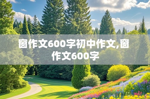 窗作文600字初中作文,窗 作文600字