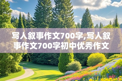 写人叙事作文700字,写人叙事作文700字初中优秀作文