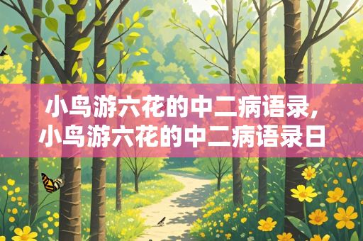 小鸟游六花的中二病语录,小鸟游六花的中二病语录日语