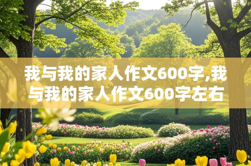 我与我的家人作文600字,我与我的家人作文600字左右