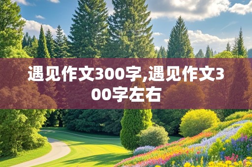 遇见作文300字,遇见作文300字左右