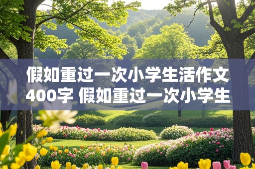 假如重过一次小学生活作文400字 假如重过一次小学生活作文300字