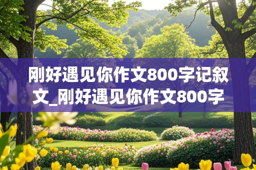 刚好遇见你作文800字记叙文_刚好遇见你作文800字记叙文初中