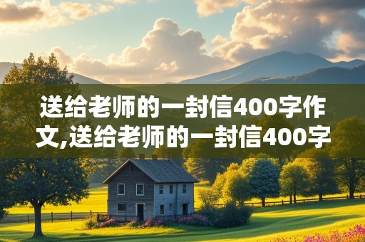 送给老师的一封信400字作文,送给老师的一封信400字作文6年级