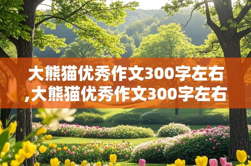 大熊猫优秀作文300字左右,大熊猫优秀作文300字左右不花钱