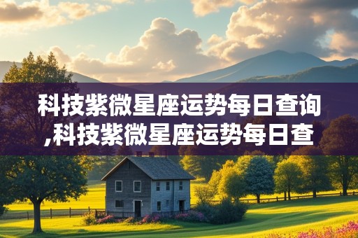 科技紫微星座运势每日查询,科技紫微星座运势每日查询双鱼