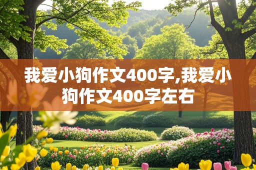 我爱小狗作文400字,我爱小狗作文400字左右