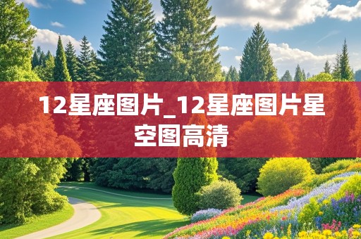 12星座图片_12星座图片星空图高清