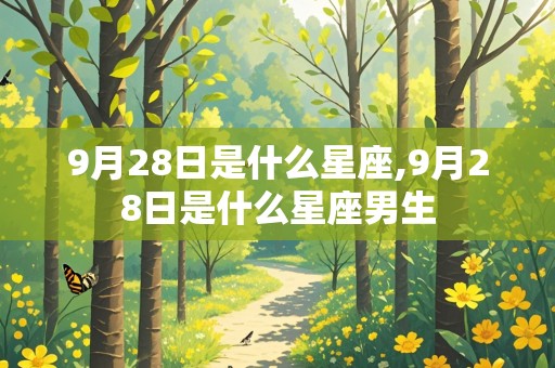 9月28日是什么星座,9月28日是什么星座男生