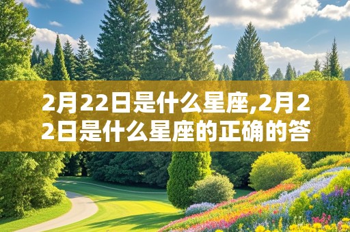 2月22日是什么星座,2月22日是什么星座的正确的答案