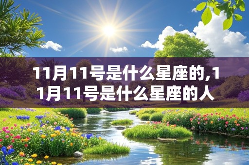 11月11号是什么星座的,11月11号是什么星座的人