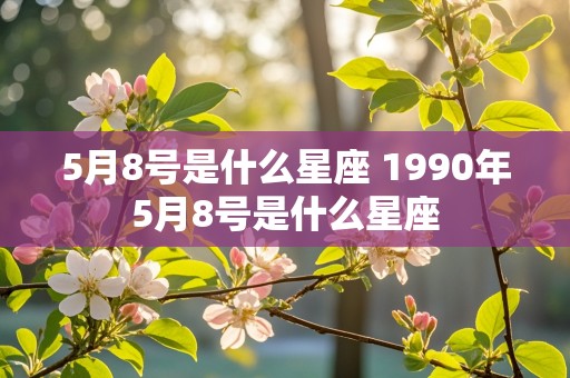 5月8号是什么星座 1990年5月8号是什么星座