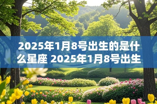 2025年1月8号出生的是什么星座 2025年1月8号出生的是什么星座女