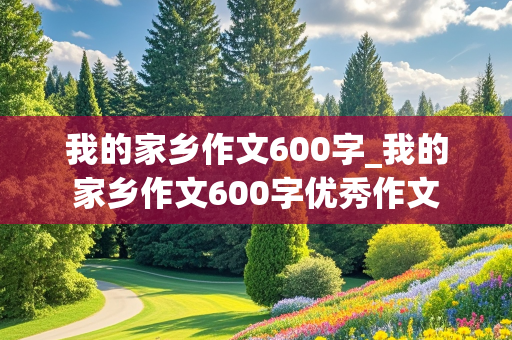 我的家乡作文600字_我的家乡作文600字优秀作文