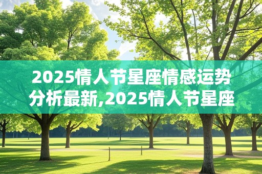 2025情人节星座情感运势分析最新,2025情人节星座情感运势分析最新版