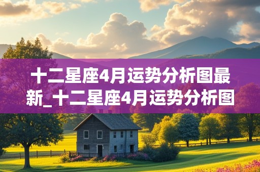 十二星座4月运势分析图最新_十二星座4月运势分析图最新版