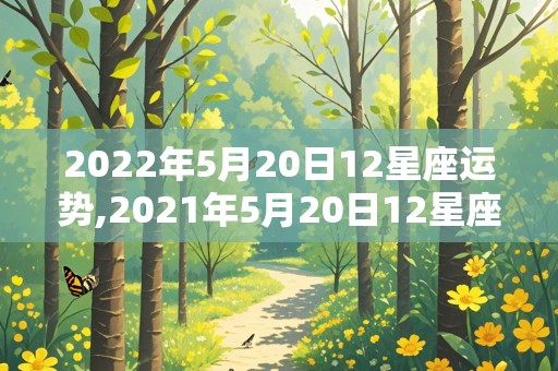 2022年5月20日12星座运势,2021年5月20日12星座运势