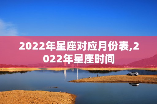 2022年星座对应月份表,2022年星座时间