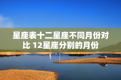 星座表十二星座不同月份对比 12星座分别的月份