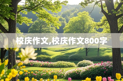 校庆作文,校庆作文800字