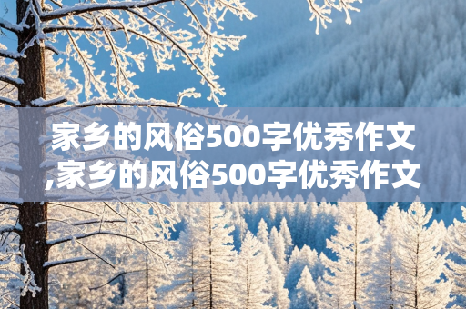 家乡的风俗500字优秀作文,家乡的风俗500字优秀作文春节