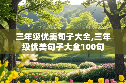 三年级优美句子大全,三年级优美句子大全100句