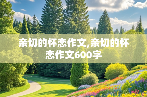 亲切的怀恋作文,亲切的怀恋作文600字