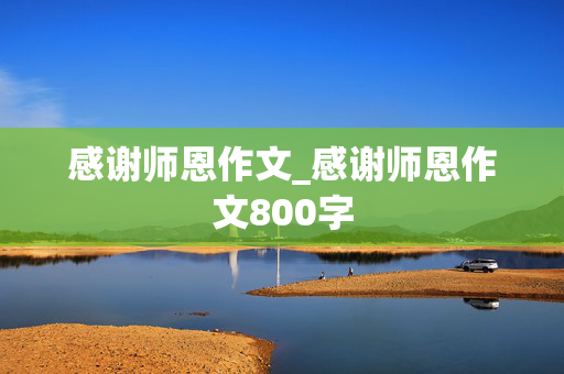 感谢师恩作文_感谢师恩作文800字