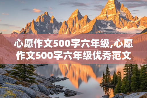 心愿作文500字六年级,心愿作文500字六年级优秀范文