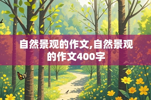 自然景观的作文,自然景观的作文400字