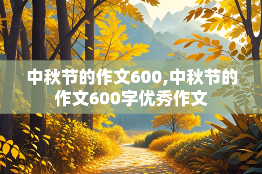 中秋节的作文600,中秋节的作文600字优秀作文