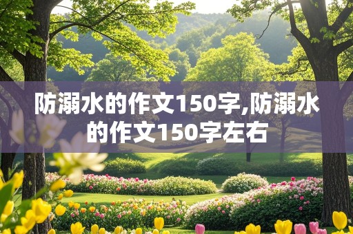 防溺水的作文150字,防溺水的作文150字左右