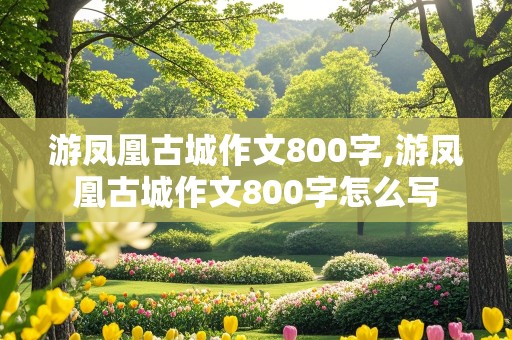 游凤凰古城作文800字,游凤凰古城作文800字怎么写