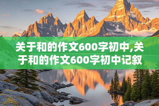 关于和的作文600字初中,关于和的作文600字初中记叙文