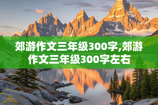 郊游作文三年级300字,郊游作文三年级300字左右