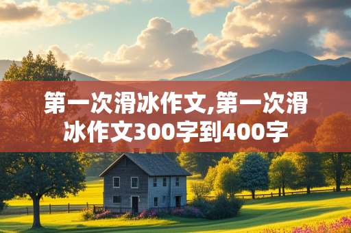 第一次滑冰作文,第一次滑冰作文300字到400字